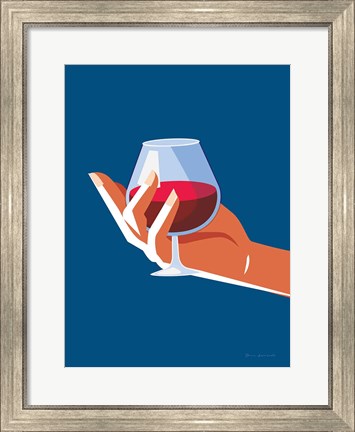 Framed Cocktail Time III Print