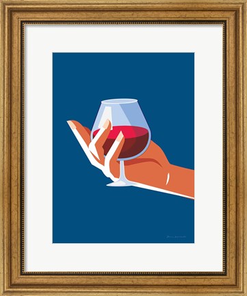Framed Cocktail Time III Print