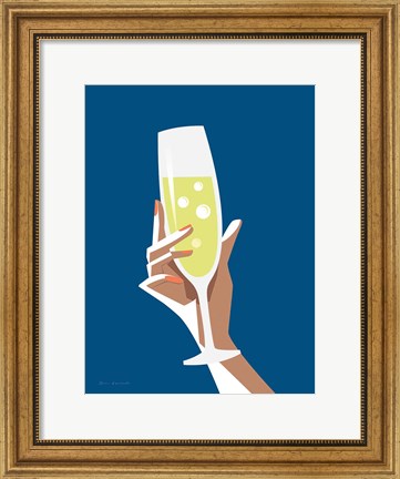 Framed Cocktail Time II Print