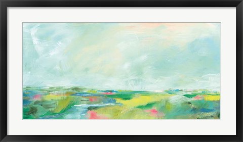 Framed Colorful Horizon Print