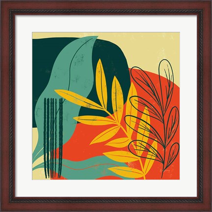 Framed Mid Century Modern II Print