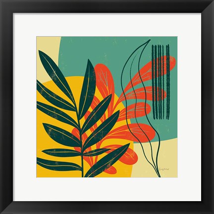 Framed Mid Century Modern I Print