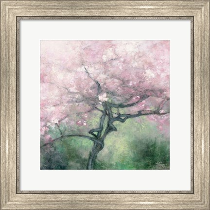 Framed Blooming Apple Tree Print