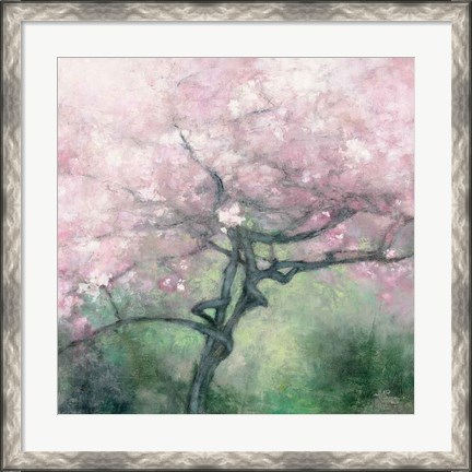 Framed Blooming Apple Tree Print
