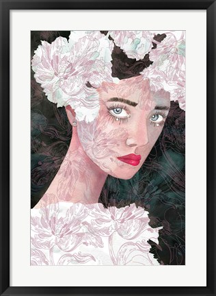 Framed Floral Duchess Print