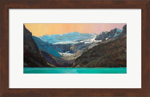 Framed Lake Louise Summer Print