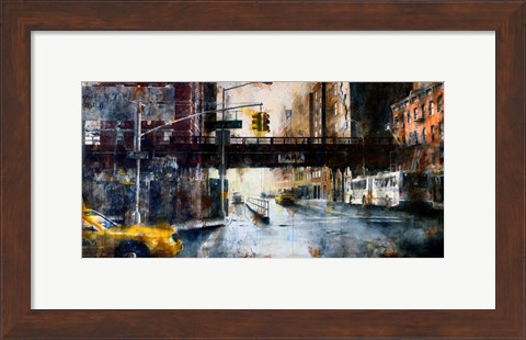 Framed PARK-West 23rd Street High Line Print