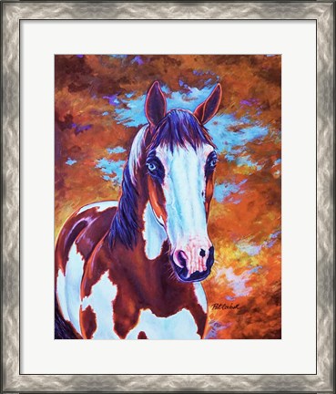 Framed Medicine Horse Print