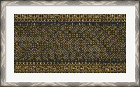 Framed Ethnic Batik IV Print