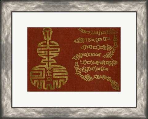 Framed Japanese Symbols III Print