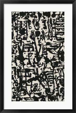 Framed Graphic Mod Abstract I Print