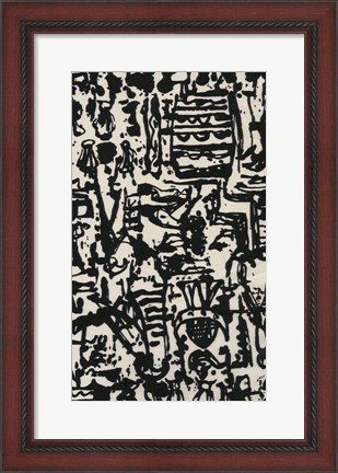 Framed Graphic Mod Abstract II Print