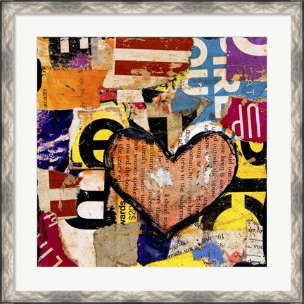 Framed Mixed Luv Print