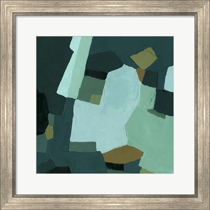 Framed Palette Abstract II Print