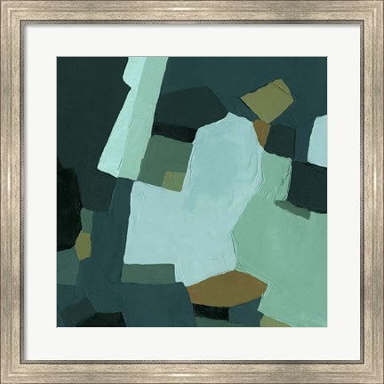 Framed Palette Abstract II Print
