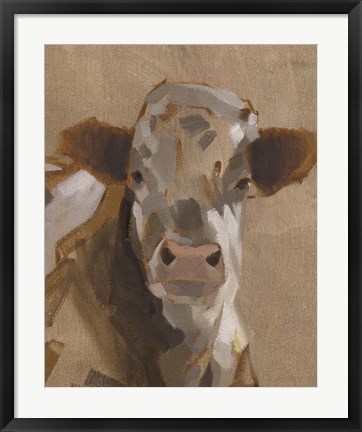 Framed East End Cattle II Print