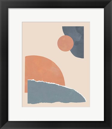 Framed Summer Isle I Print