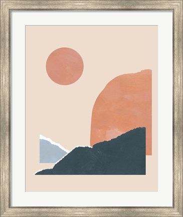 Framed Summer Isle II Print