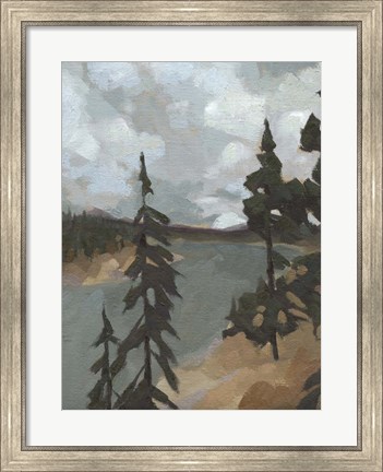 Framed Yellowstone River I Print