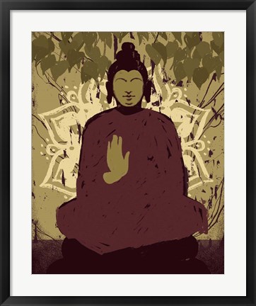 Framed Under the Bodhi Tree II Print