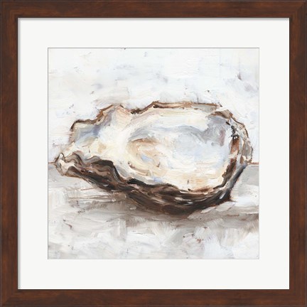 Framed Oyster Study II Print