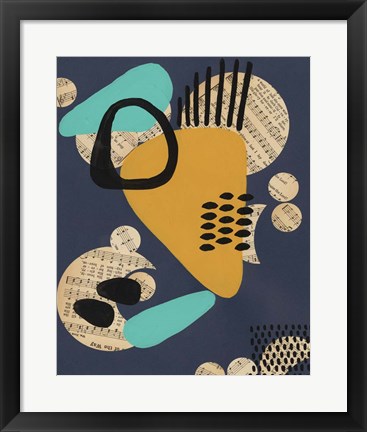 Framed Contemporary Configuration IV Print