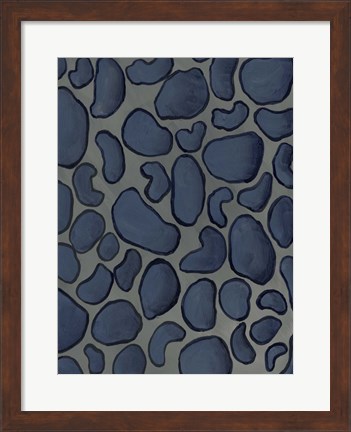 Framed Of the Wild Patterns VIII Print