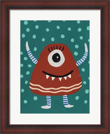 Framed Happy Creatures VI Print