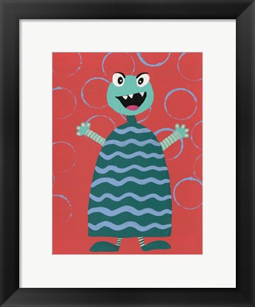 Framed Happy Creatures VIII Print