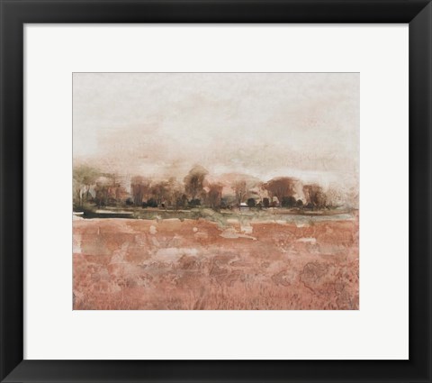 Framed Red Soil II Print