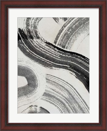 Framed Zen Flow III Print