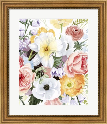 Framed Wildflower Dreams II Print