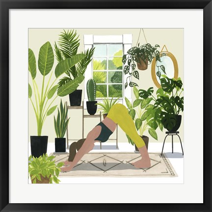 Framed Indoor Asana I Print