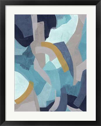 Framed Puzzle Blues II Print