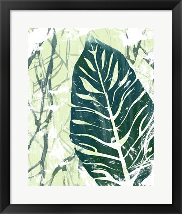 Framed Palm Pastiche III Print