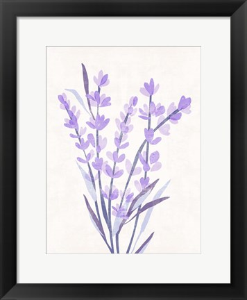 Framed Lavender Land I Print