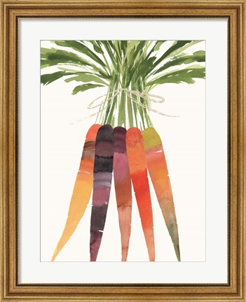 Framed Vibrant Bunch II Print