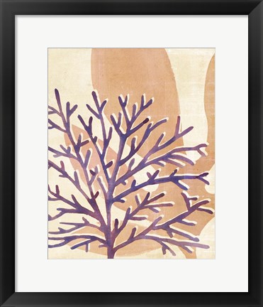 Framed Chromatic Sea Tangle IV Print