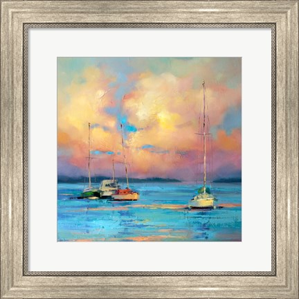 Framed After The Sailing Day Print
