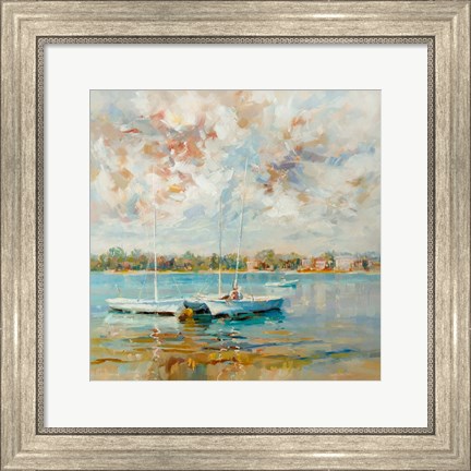 Framed At Water&#39;s Edge Print