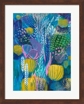 Framed Sea Life Print