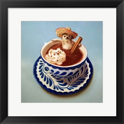 Framed Mexican Hot Chocolate Print