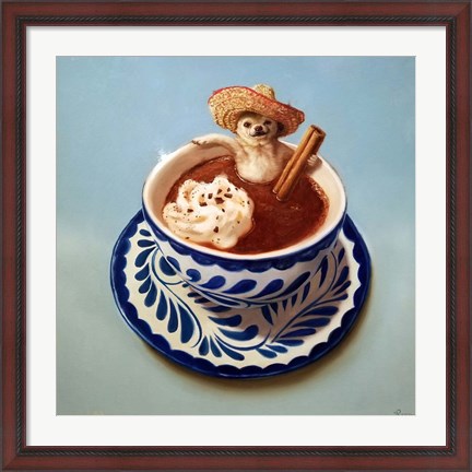 Framed Mexican Hot Chocolate Print