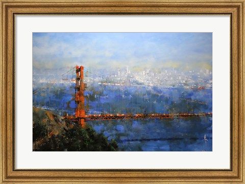 Framed Golden Gate Afternoon Print