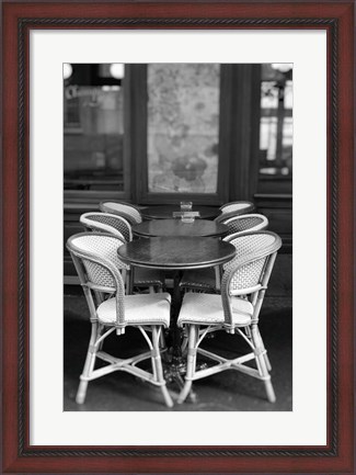 Framed Paris Cafe No. 21 Print