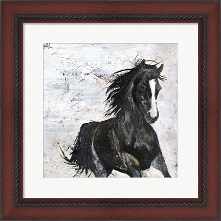Framed Wild Horse 1 Print