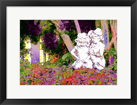 Framed Garden III Print