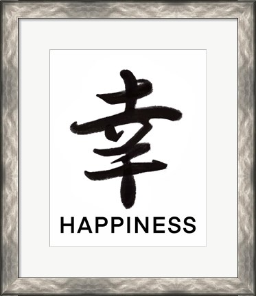 Framed Happiness in Japanese Print