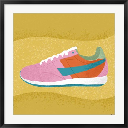 Framed Sneaker Print