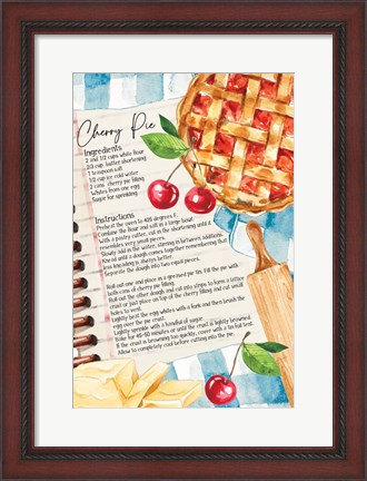 Framed Cherry Pie Print